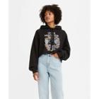 Levi's Women's Graphic Hoodie Cropped Sweatshirt - Our Mother Caviar
