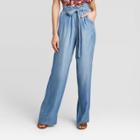 Women's Mid-rise Flare Pants - Knox Rose Blue