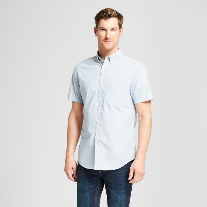 Target Men's Short Sleeve Button-down Shirt - Goodfellow & Co