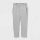 Toddler Fleece Pull-on Pants - Cat & Jack Light Gray Heather