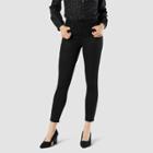 Denizen From Levi's Women's High-rise Ankle Skinny Jeans - Black Track 14, Women's, Black Track