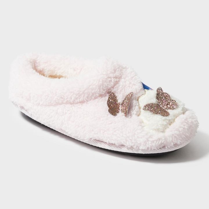 Girls' Dearfoams Slide Slippers - Soft Pink