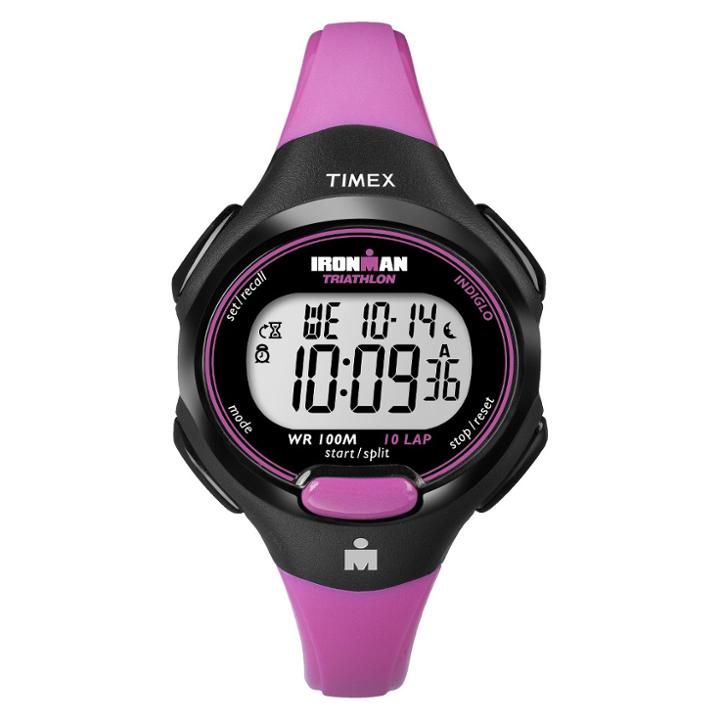Women's Timex Ironman Essential 10 Lap Digital Watch - Pink T5k525jt