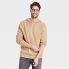 Men's Regular Fit Hooded Pullover Sweater - Goodfellow & Co Tan