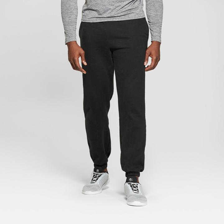 Men's Authentic Cotton Fleece Cuffed Pants - C9 Champion Black