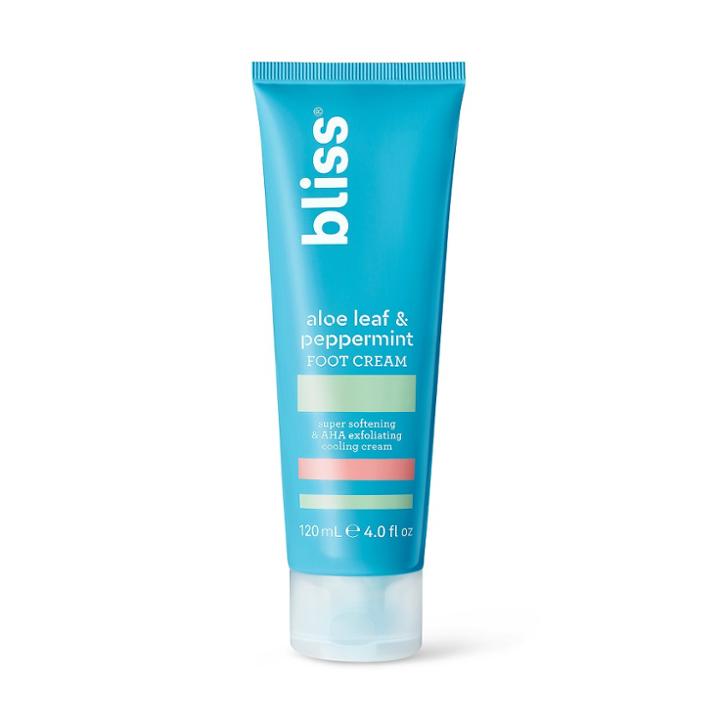 Bliss Aloe Leaf & Peppermint Foot Cream