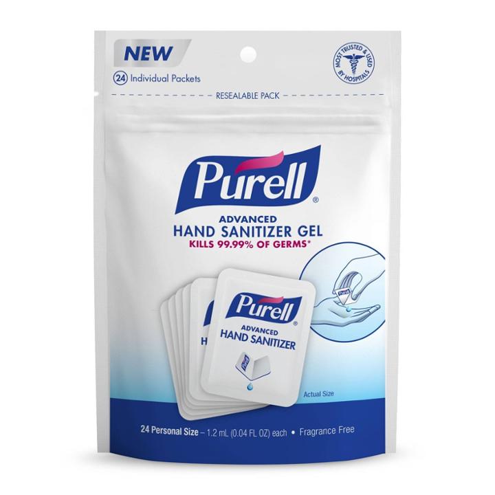 Purell Personals Gel Hand Sanitizer - 1.62 Fl Oz - Trial