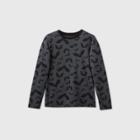 Boys' Halloween Long Sleeve 'bats' Graphic T-shirt - Cat & Jack Gray