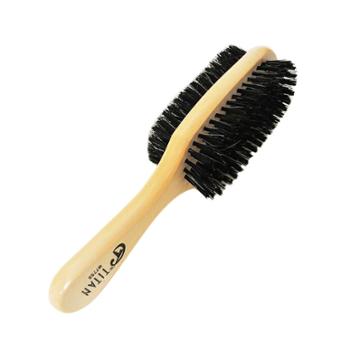 Titan Double Sided Wave Hair Brush, Tan