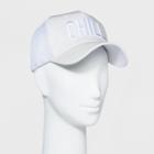 Women's Chil Trucker Baseball Hat - Mossimo Supply Co. White