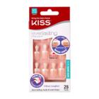 Target Kiss Everlasting French Nails-string Of Pearls