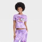 Mga Entertainment Women's Bratz Shasha Short Sleeve Graphic Baby T-shirt - Lavender