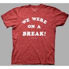 Ripple Junction Men's Friends Short Sleeve Graphic T-shirt - Heather Red S, Men's,