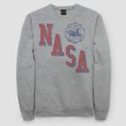 Men's Nasa Long Sleeve Pullover Sweatshirt - Athletic Heather