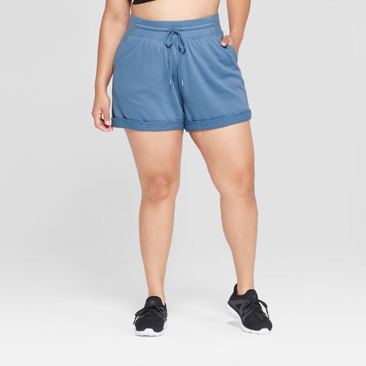 Women's Plus Size Authentics French Terry Shorts - C9 Champion