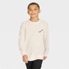 Boys' Interactive Long Sleeve Graphic T-shirt - Cat & Jack Cream