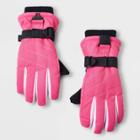 Girls' Ski Gloves - All In Motion Pink