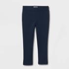 Toddler Girls' Uniform Ponte Jeggings - Cat & Jack Navy