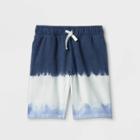 Boys' Knit Pull-on Shorts - Cat & Jack Blue/white