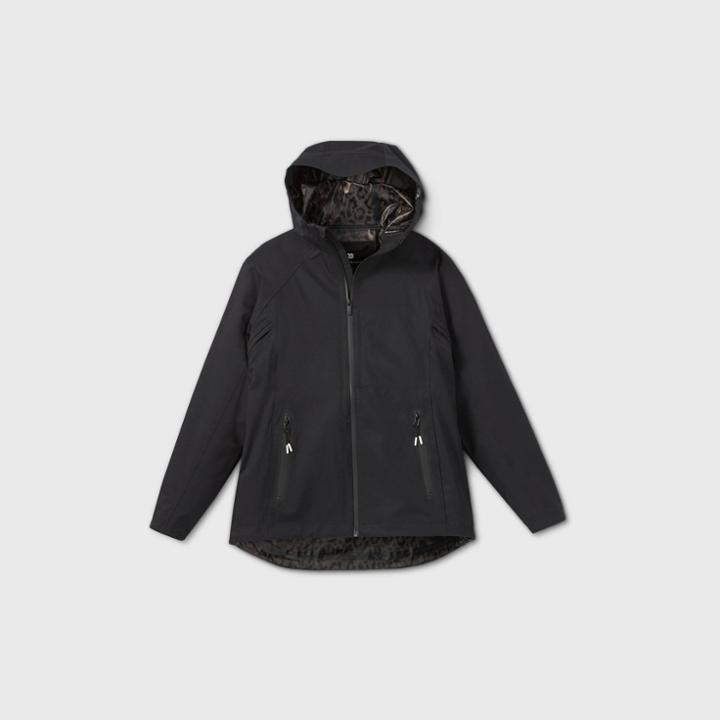 Women's Waterproof Softshell Jacket - All In Motion Black