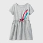 Toddler Girls' Rainbow Sequin Dress - Cat & Jack Gray