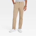 Men's Slim Straight Fit Hennepin Tech Chino Pants - Goodfellow & Co Beige