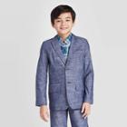 Boys' Long Sleeve Blazer Jacket - Cat & Jack Navy