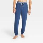 Hanes Premium Men's Jogger Pajama Pants - Dark Blue Denim