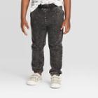 Toddler Boys' Splatter Jogger Pants - Art Class Black 12m, Toddler Boy's