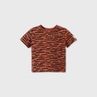 Toddler Boys' Short Sleeve Henley Shirt - Art Class Orange