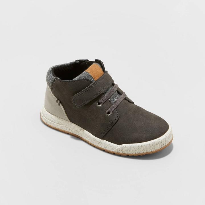 Toddler Boys' Otis Boots - Cat & Jack Charcoal