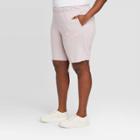 Women's Nasa Plus Size Bermuda- Length Lounge Shorts (juniors') - Rose 1x, Women's, Size: