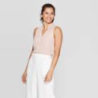 Target Women's Sleeveless Split Neck Activewear T-shirt - A New Day
