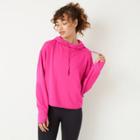 Women's Cozy Hooded Sweatshirt - Joylab Berry