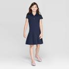 Girls' Classic Wicking Uniform Tennis Dress - Cat & Jack Navy