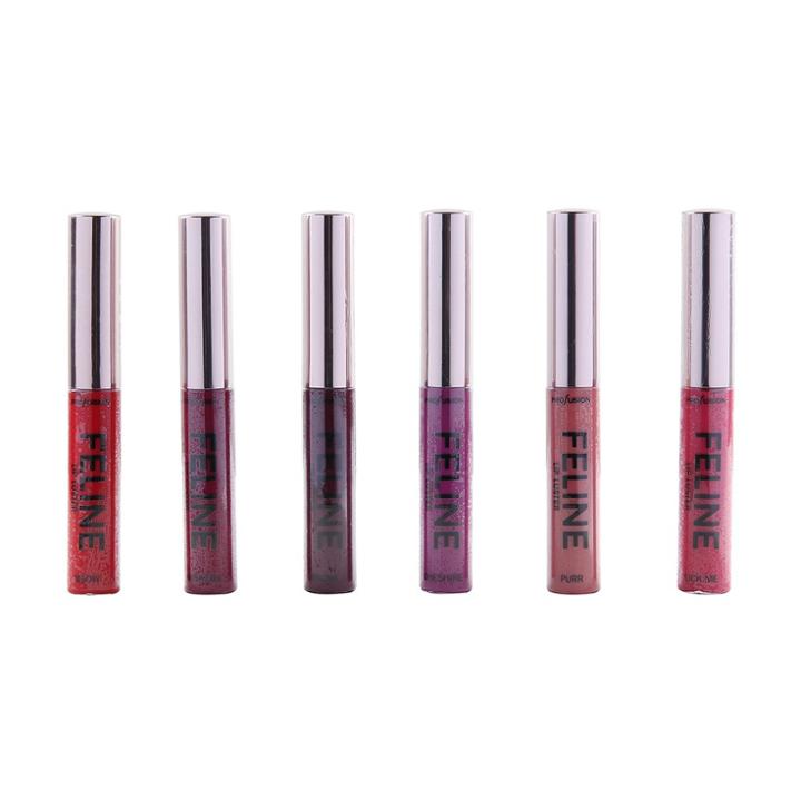 Profusion Cosmetics Feline Liquid Lipsticks Set - 6pc,