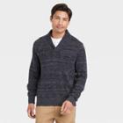 Men's Shawl Collared Pullover - Goodfellow & Co Charcoal Gray