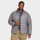 Men's Big & Tall Packable Down Puffer Jacket - All In Motion Gray