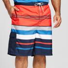Men's Striped 9 Board Shorts - Goodfellow & Co Americana