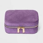 Small Zippered Case - A New Day Purple