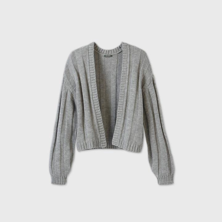 Women's Open Sweater Cardigan - Wild Fable Gray