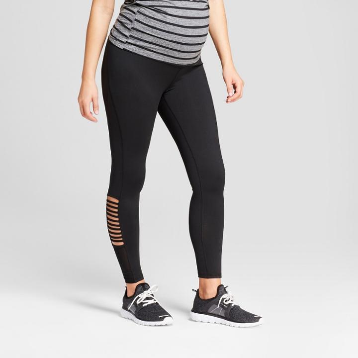 Maternity Freedom Ladder Up Leggings - C9 Champion Black
