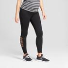Maternity Freedom Ladder Up Leggings - C9 Champion Black
