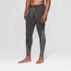 Men's Ultra Warm Brushed Compression Tight Leggings - C9 Champion Charcoal (grey)