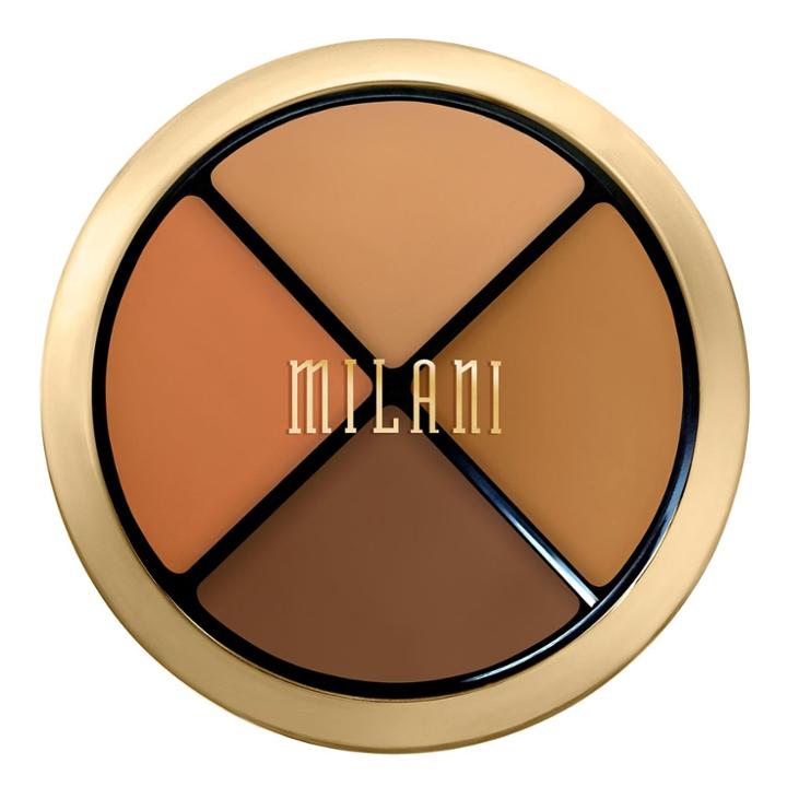 Milani Conceal + Perfect All-in-one Palette 04 Dark To Deep - .25oz, Tan