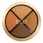 Milani Conceal + Perfect All-in-one Palette 04 Dark To Deep - .25oz, Tan