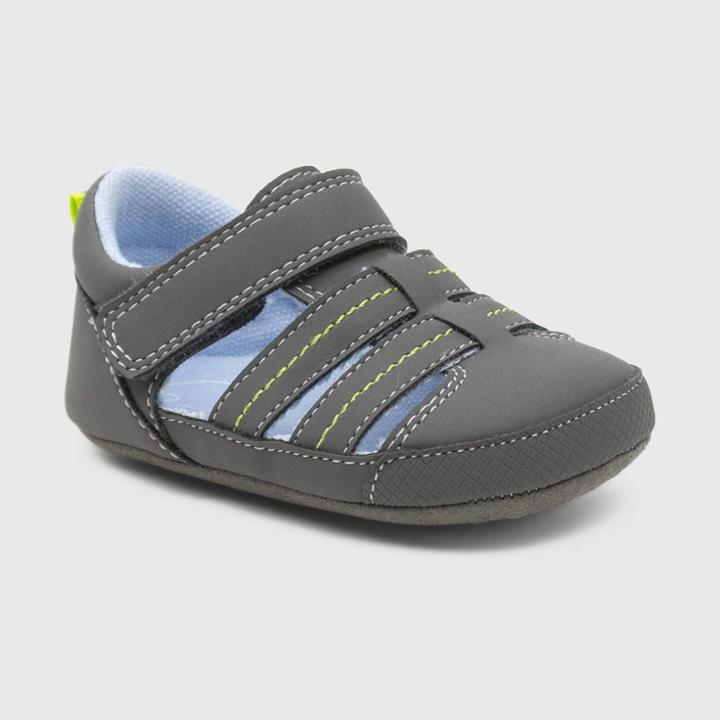 Ro+me By Robeez Baby Boys' Fisherman Sandals - Gray