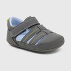 Ro+me By Robeez Baby Boys' Fisherman Sandals - Gray