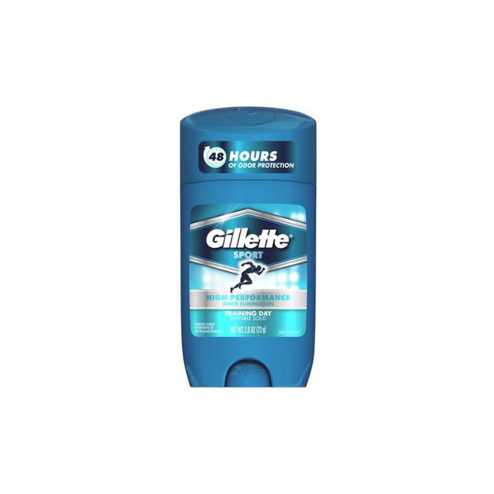 Gillette Sport Training Day Invisible Solid Antiperspirant And Deodorant