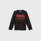 Boys' Netflix Stranger Things Graphic T-shirt - Black